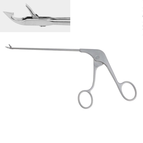 关节镜检查——鸟嘴向上弯曲15度